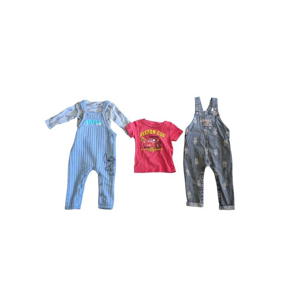Baby Toddler Boy clothes 18 months lot/ bundle, 4 pieces Mixed Disney - Picture 1 of 1